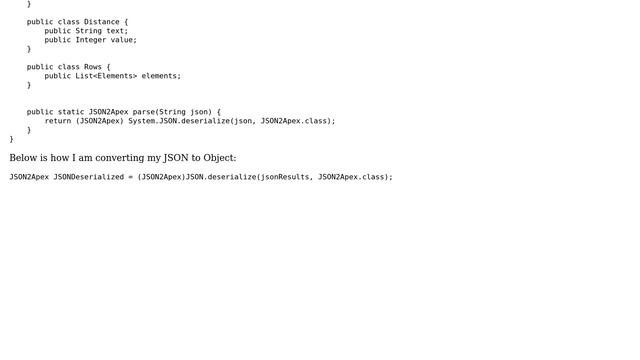 Salesforce: JSON.deserialize coming null смотреть онлайн