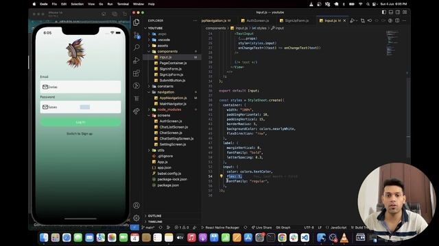 Part-8 Mastering Chat Screen Navigation in React Native смотреть онлайн