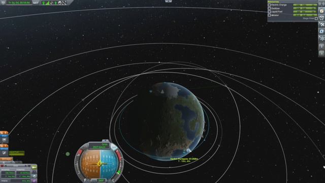 Leveling up Kerbals with a SSTO rocket смотреть онлайн