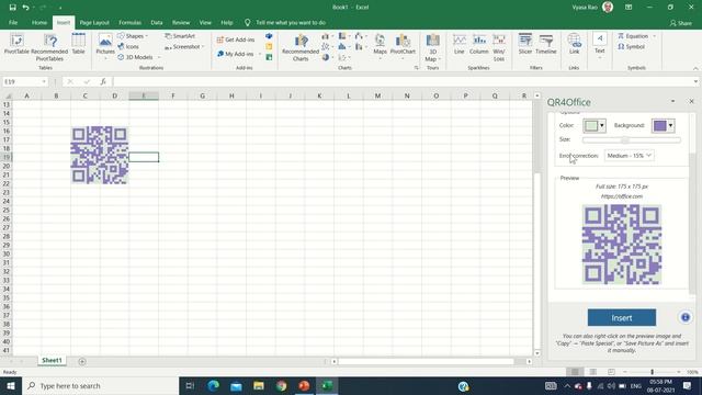 Learn to create Qr code in excel in just 2 mins | Excel QRCode For Beginners смотреть онлайн