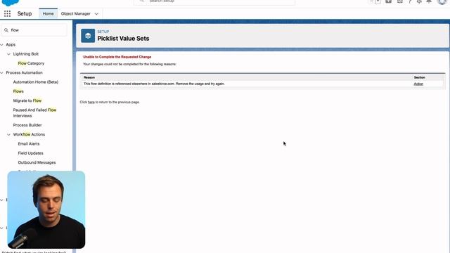 How to Delete a Salesforce Flow смотреть онлайн