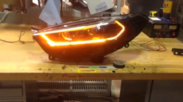 First glimpse of the ford mondeo sequential turn signal for the ford fusion! смотреть онлайн