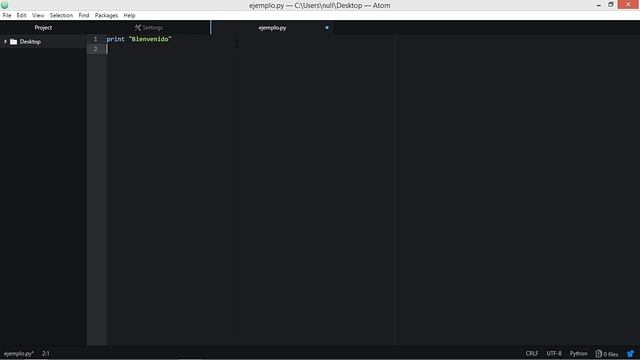 COMO EJECUTAR PROGRAMAS DE PYTHON DESDE ATOM смотреть онлайн