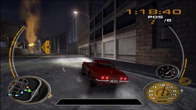 MIDNIGHT CLUB 3 GAMEPLAY FULL HD 1080p [PCSX2 1.7.0] CHEVROLET 68 CORVETTE смотреть онлайн