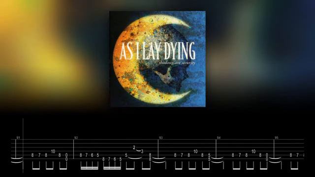 As I Lay Dying - Through Struggle (Drums and Bass Backing Track with Guitar Tabs) смотреть онлайн