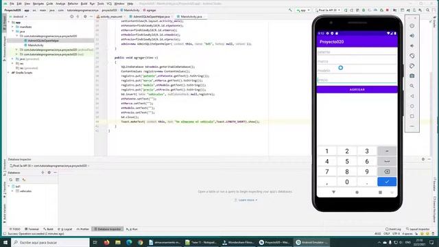 Curso de Android con Java: Almacenamiento mediante la base de datos SQLite смотреть онлайн