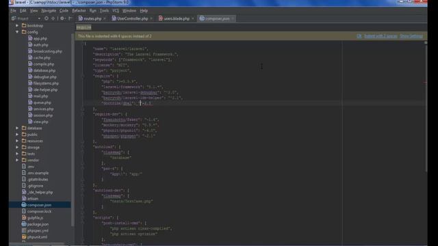 Laravel 5.1 (Windows) - 068 - installation package doctrine-dbal (database abstraction layer) смотреть онлайн