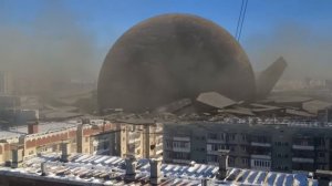 метеорит упал в челябинске ! тот самый метеорит :D