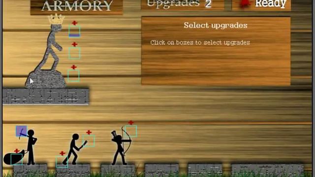 (Флеш игра-Stick war часть 1) смотреть онлайн