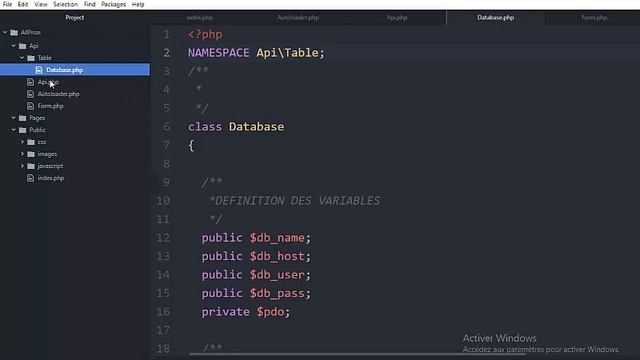#7- E-COMMERCE : Allprize [PHP POO] : comment créer un NAMESPACE смотреть онлайн
