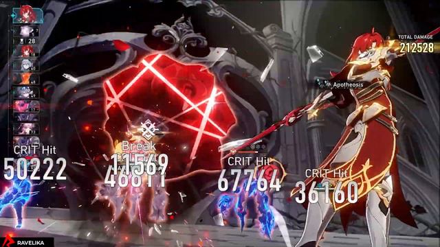 Peak E0 Argenti the Real Showcase - 1.5 MoC 10 Both Side | Honkai Star Rail смотреть онлайн