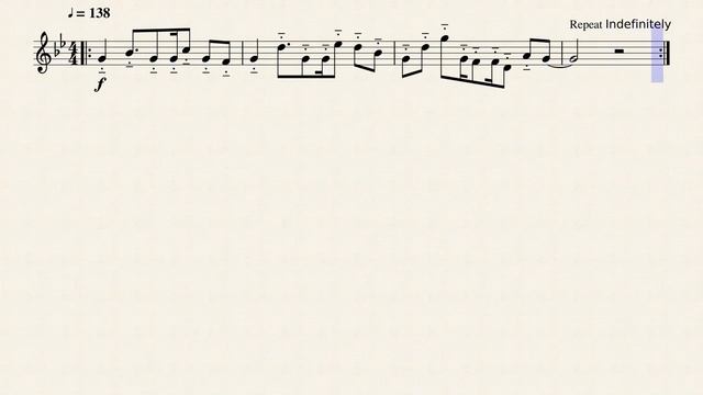 Axel F for Bb Trumpet смотреть онлайн