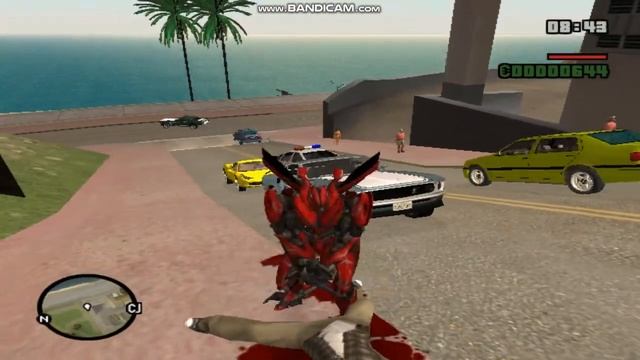 Transformers In GTA San Andreas!