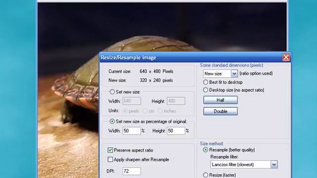 How to resize an image in IrfanView смотреть онлайн