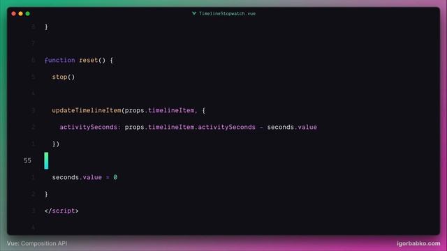 Vue Composition API с нуля #85 - Универсальная функция для обновления объектов timeline items смотреть онлайн