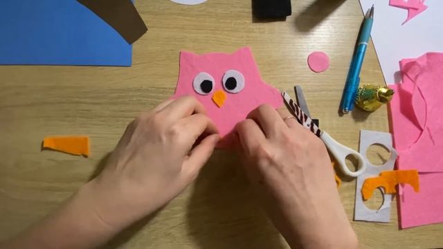 Аплікація із фетру 