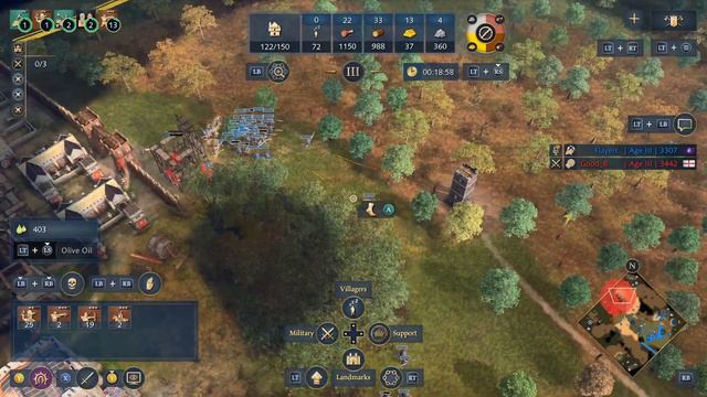 Age of Empires 4 Xbox Ranked 1v1 Byzantine Tower Push Surprises PC Player смотреть онлайн