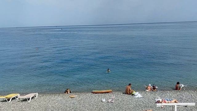 Пляж в Кемере возле отеля Валери смотреть онлайн