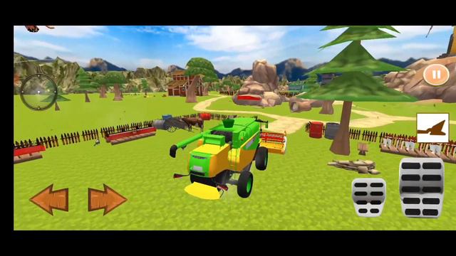 Tractor Game Farming Simulator | Android Gameplay 2024 смотреть онлайн