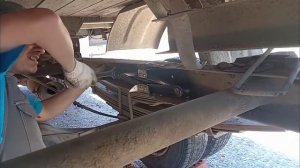 установка заднего стабилизатора