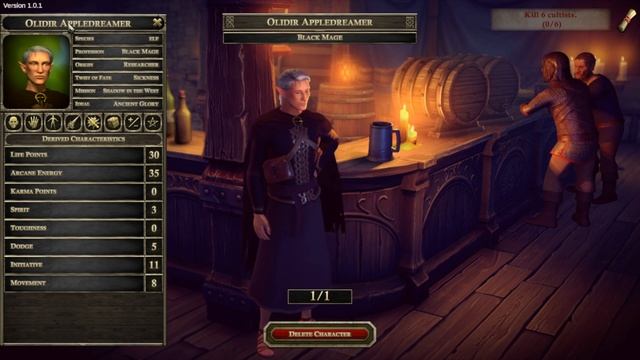 The Dark eye Book of Heroes Первый взгляд Создание персонажа №1 смотреть онлайн