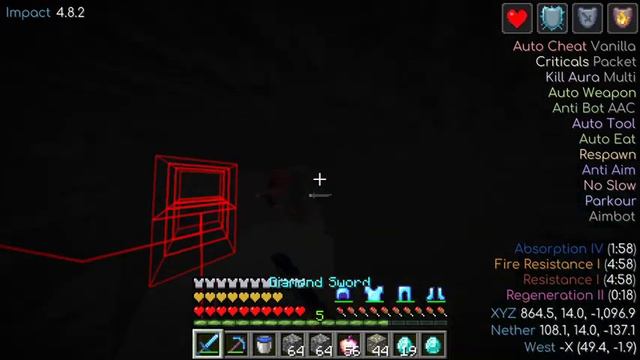 Minecraft Baritone Auto Mine Legit Mode смотреть онлайн