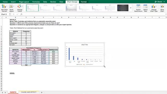HOW TO CREATE PARETO CHART IN EXCEL WITH 80% MARKER LINE (MAC) | SITORA INOYATOVA смотреть онлайн