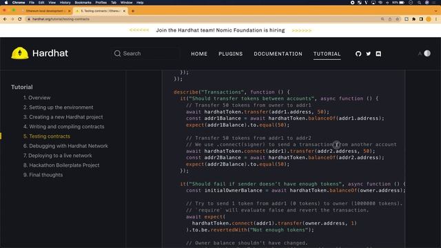 Check your smart contract with a full test suite смотреть онлайн