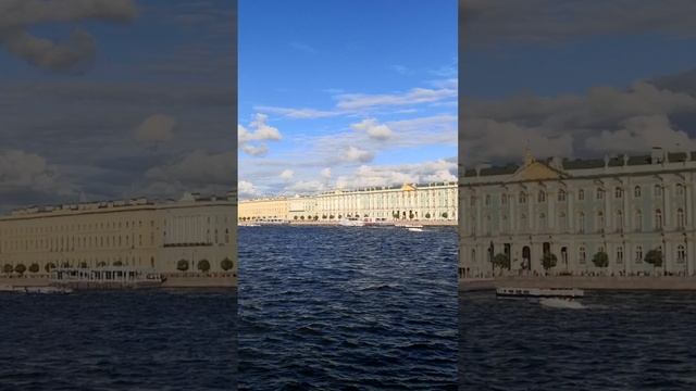 Военные корабли на реке Нева. Подготовка к параду ВМФ РОССИИ. смотреть онлайн