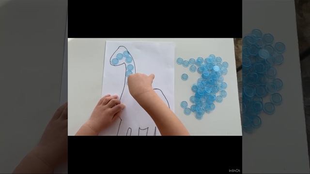 Fill up the Dino| toddler_craft смотреть онлайн