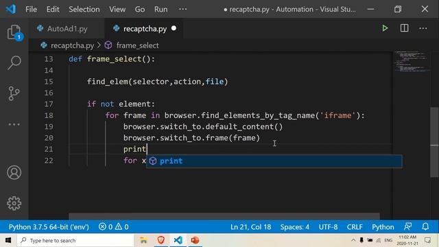 Solving Recaptcha Using Selenium on Python (PART 2) смотреть онлайн