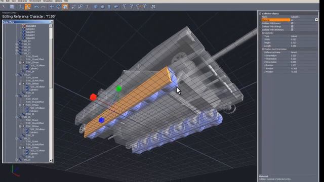 Танк анимация №5 Настройка подвески колеса смотреть онлайн