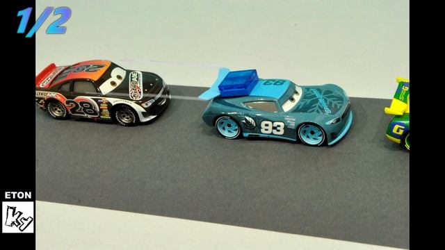 Pixar Cars 3 : Piston Cup Racing with Icy Icy Module - StopMotion смотреть онлайн
