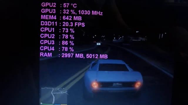 GTA5 (R5 M240+A4-6210) смотреть онлайн