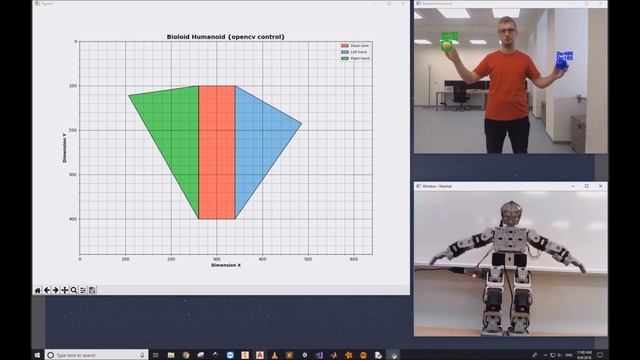 Simple testing - control of Dynamixel AX-12A servo motors using Python's own library смотреть онлайн