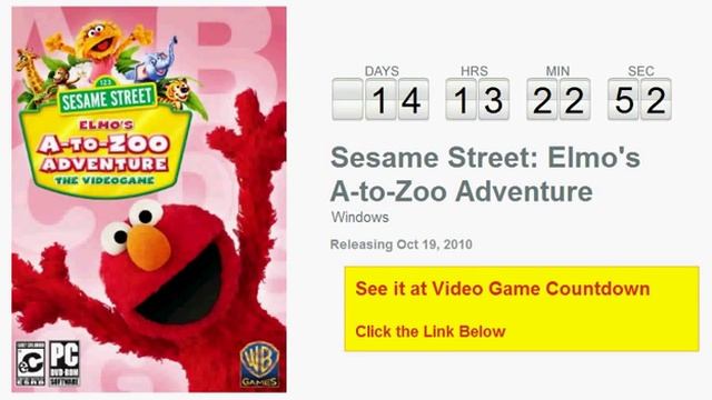 Sesame Street: Elmo's A-to-Zoo Adventure PC Countdown смотреть онлайн