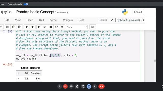 Day 16: Data Science and Machine Learning using Python Programming смотреть онлайн