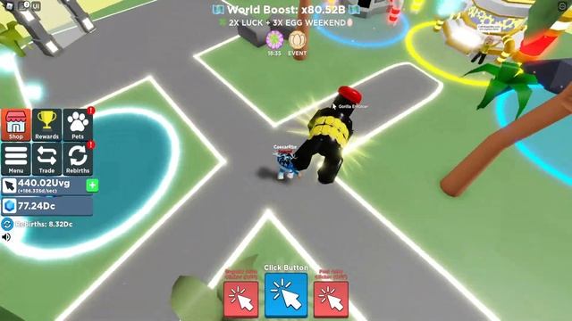 ДЖУНГЛИ ОБНОВЛЕНИЕ В CLICKER SIMULATOR! САМЫЙ КРУТОЙ ПЕТ В КЛИКЕР СИМУЛЯТОРЕ! БАГ + КОДЫ смотреть онлайн