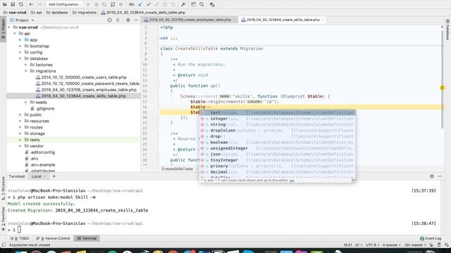 Laravel&VueJS - Crud #2 смотреть онлайн