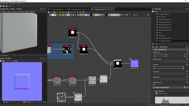 76 - Substance Designer Stylized Edges Techniques - Timelapse | Таймлапс. Стилизованные фаски ENG смотреть онлайн