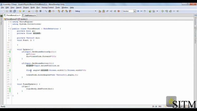 20 Боулинг и координаты мыши (UnityКодер-новичок) смотреть онлайн