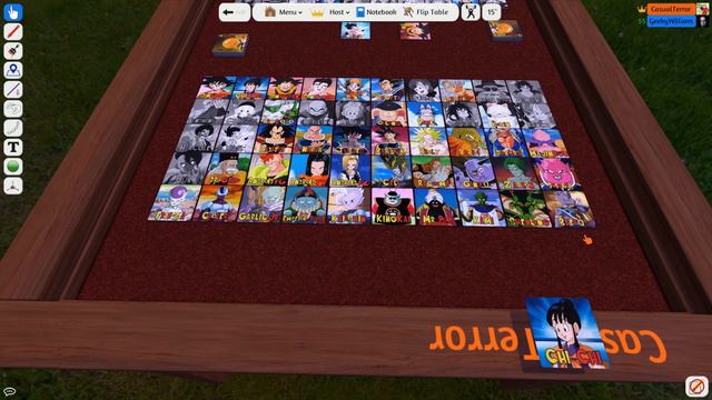 Tabletop Simulator: DBZ Guess Who смотреть онлайн