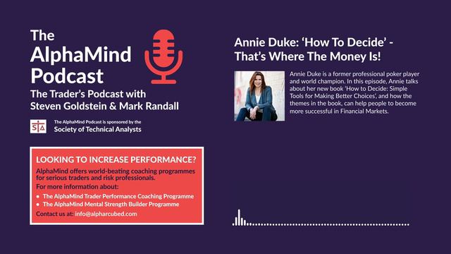 Annie Duke - "How to Decide" смотреть онлайн