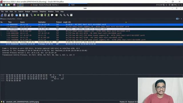 WIRESHARK TOOL OVERVIEW | ADVANCE ETHICAL HACKING COURSE IN HINDI | VOL #1 EP#9 Part 1 смотреть онлайн