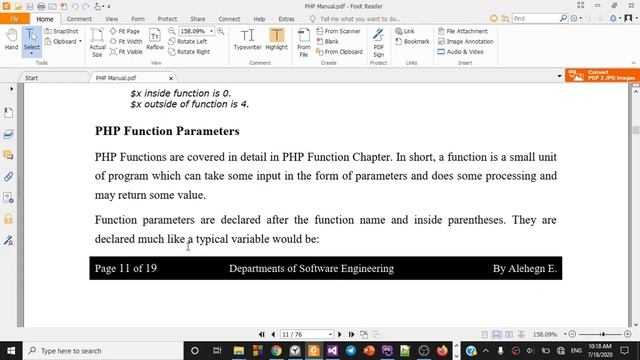 9) Learn PHP with Dagmawi-Abate;Local Variables and Function Parameters;Amharic смотреть онлайн