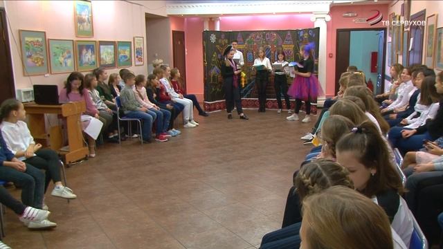 Серпуховская детская художественная школа им. Бузовкина провела посвящение в первоклассники смотреть онлайн