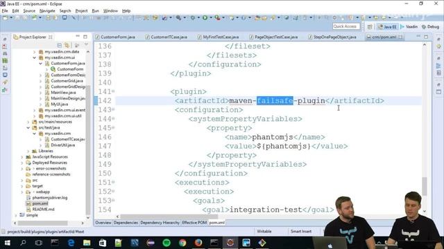 Webinar: Showcasing Vaadin Testbench смотреть онлайн