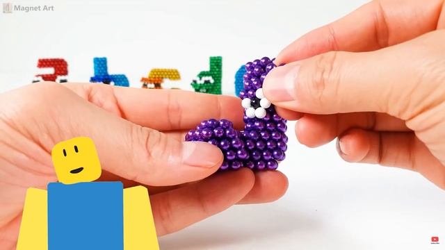 The Most SATISFYING Magnetic ALPHABET LORE Song... (SECRET VIDEO) смотреть онлайн