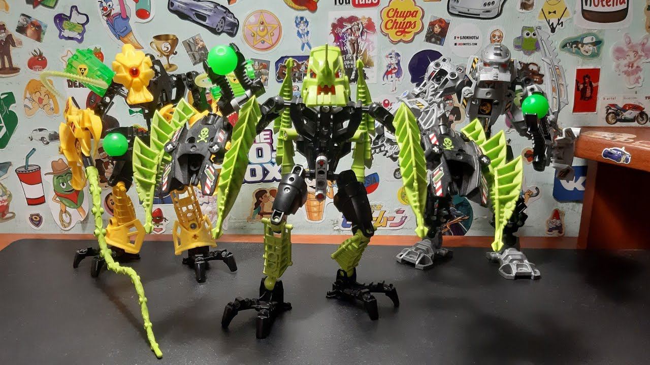 Корродер, Мелтдаун и Гром / Роботы Hero Factory 2010 года | Обзор раритетных моделей! смотреть онлайн