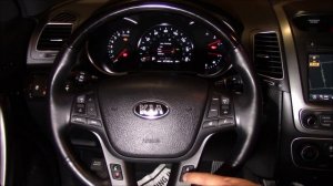 Kia Sorento 2014 SXL Resetting The «Service In» Oil Change Maintenance Interval Counter/Timer HD
